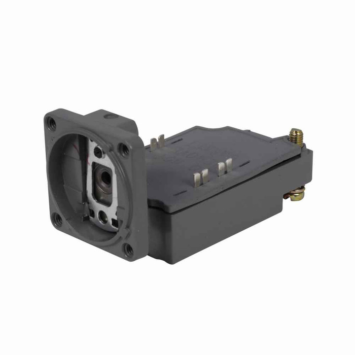 Eaton E50SAN E50 NEMA heavy duty plug-in limit switch,10A at 12 Vac,1A at 125 Vdc,1NO-1NC,Die cast zinc,NEMA 1,3,3S,4,4X,6,6P,13,IP67,Neon light,120 Vac,10A,1A,Single-pole,-40°to250°F (-40°to121°C),E50 Heavy Duty Plug In