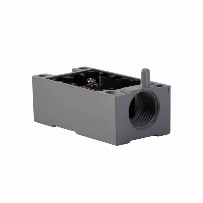 Eaton E51RCB E51 NEMA limit switch inductive proximity sensor, E51 Series Receptacle, Die Cast Zinc enclosure, Screw Terminals, Black