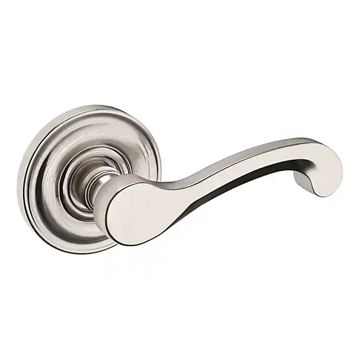 Baldwin Baldwin Estate 5455V Passage Lever with 5048 Rose BAL-5455V.PASS Baldwin Baldwin Estate 5455V Passage Lever with 5048 Rose BAL-5455V.PASS