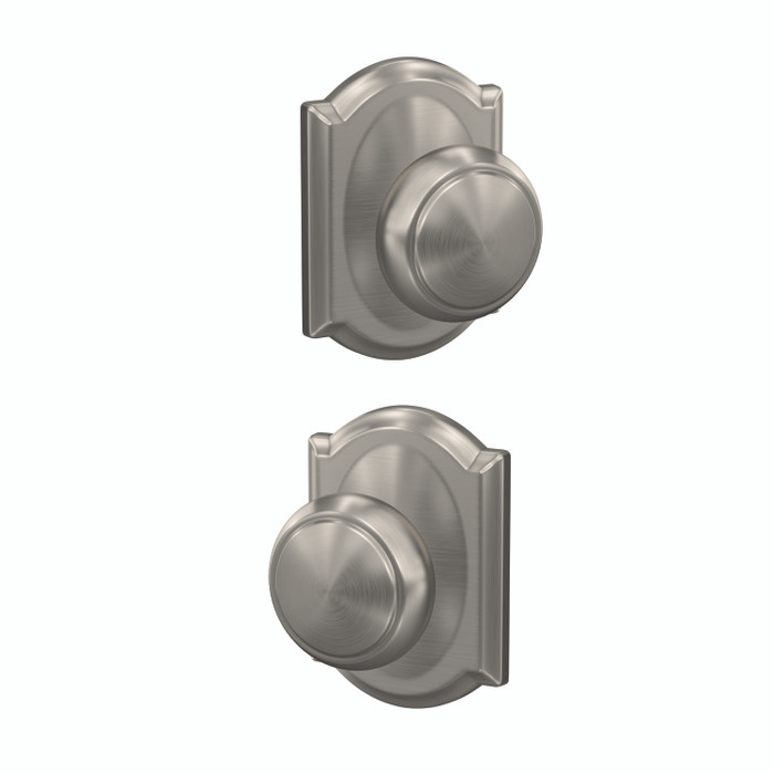 Schlage Residential FC21 - Andower Knob Passage and Privacy Latch - Grade 2 Cylindrical Non-Keyed Lock