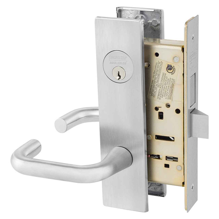 Sargent Sargent 8200 Series - (8246) Dormitory or Exit Function Escutcheon Trim, Heavy Duty Double Cylinder with Deadbolt Mortise Lock, Grade 1 SGT-8246-ET