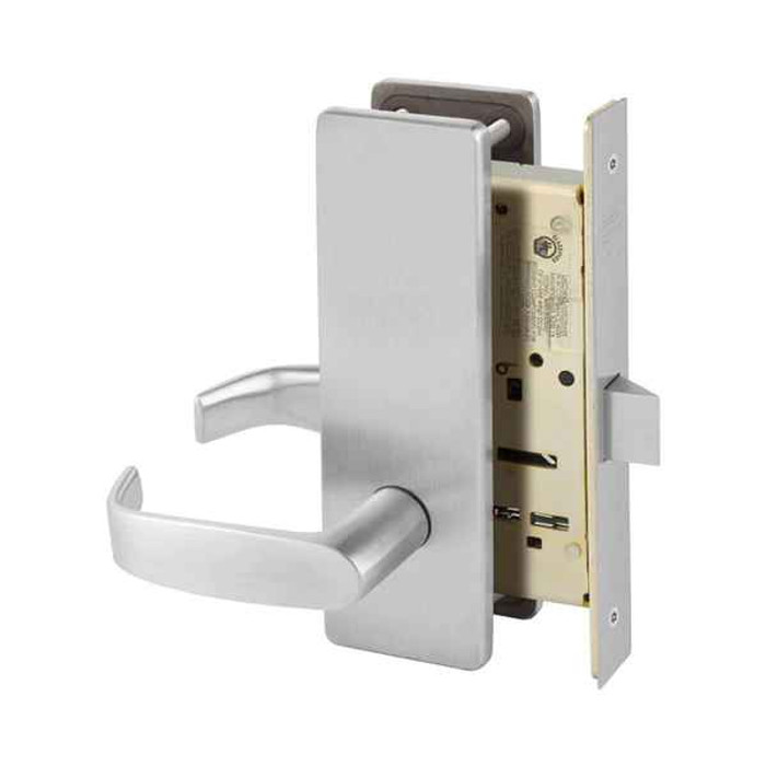 Sargent Sargent 8200 Series - (8215) Passage or Closet Function Escutcheon Trim, Non-Keyed Heavy Duty Mortise Lock, Grade 1 SGT-8215-ET