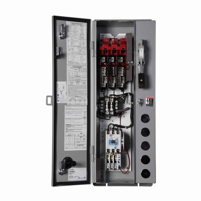 Eaton ECN1801CKC-A29 Freedom NEMA enclosed control , NEMA 1 , Combination non-reversing starter , With control power transformer , Three-phase , 460V/60 Hz-440V/50 Hz primary, 120/60-110/50 secondary control power transformer