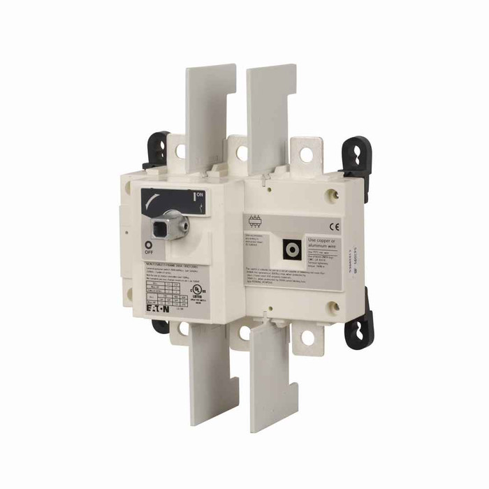 Eaton R9D3200UDC rotary disconnect switch, Front operation, 200 A, Non-fusible, Three-pole, Switch body, R9 Series, 600 V