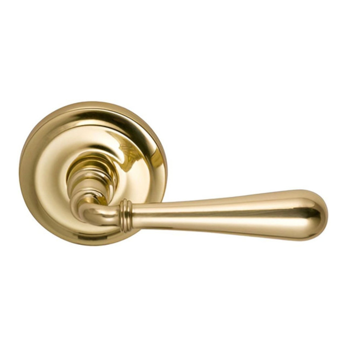 Omnia Omnia 918 Single Dummy Interior Traditional Lever Latchset with 2-5/8" Rose OMN-918-SD