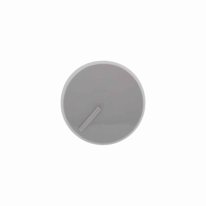 Eaton RKRD-GY-BP fan speed control knob, Gray, Indoor, Polycarbonate, Used with RI061, RI101, R106P
