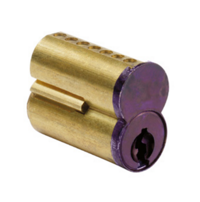 Sargent 7200 Small Format Brass Interchangeable Temporary Construction Core