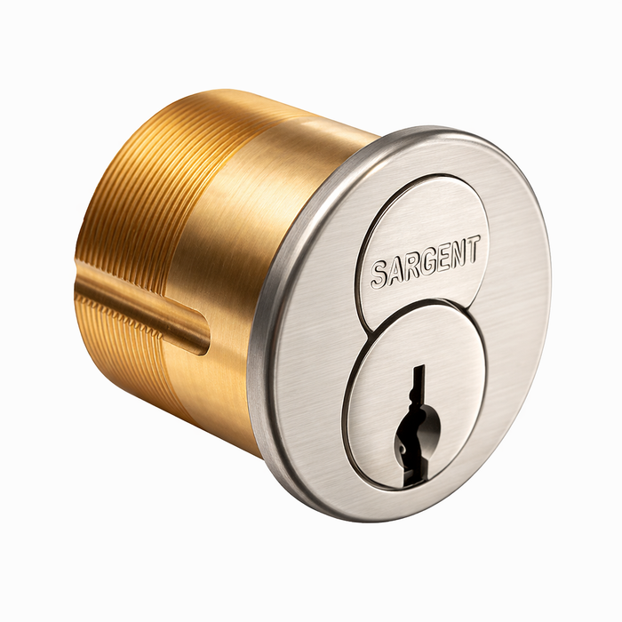 Sargent 11-63-40 Large Format Interchangeable Core Mortise Cylinder with 1-5/32" Diameter