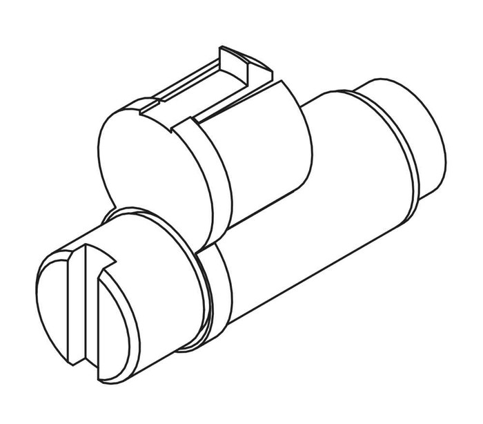 Sargent Sargent XC 13-5174 Disposable Plastic Construction Core Only SGT-13-5174