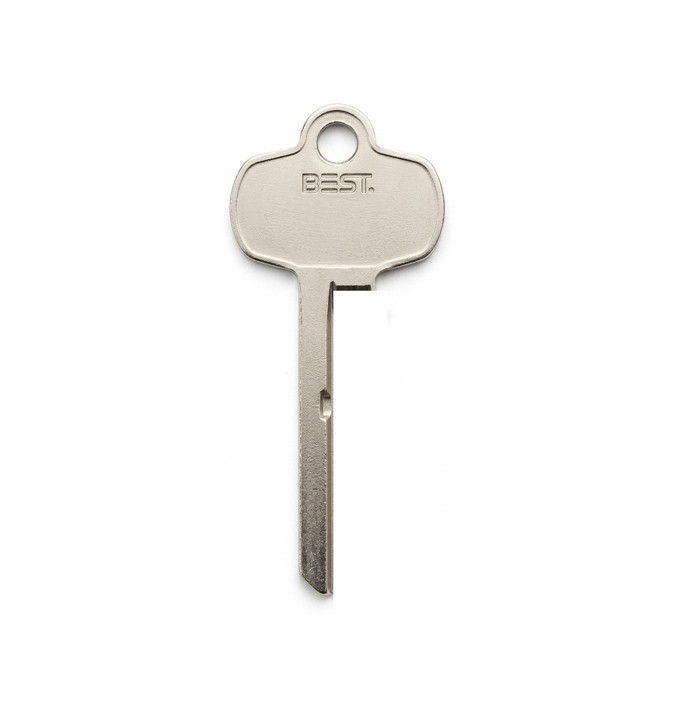 BEST 9A Series Blockout Blade with Extractor Key - Professional Key Blank