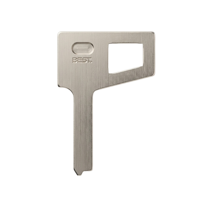 BEST 4A Series Access Bow Shape Cut Key for Commercial Lock Systems