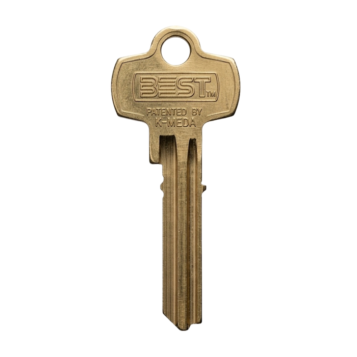 BEST Peaks 1AK Series Cut Key for Advanced Key Control Systems