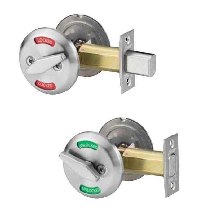 Arrow E50 - Grade 2 Exit Deadlock, "Vacant/Occupied" Indicator Outside, Non-Keyed