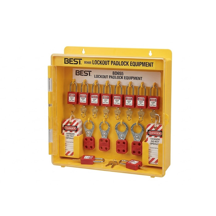 BEST BEST BD655 Lockout - BD Series Padlock Equipment BD655