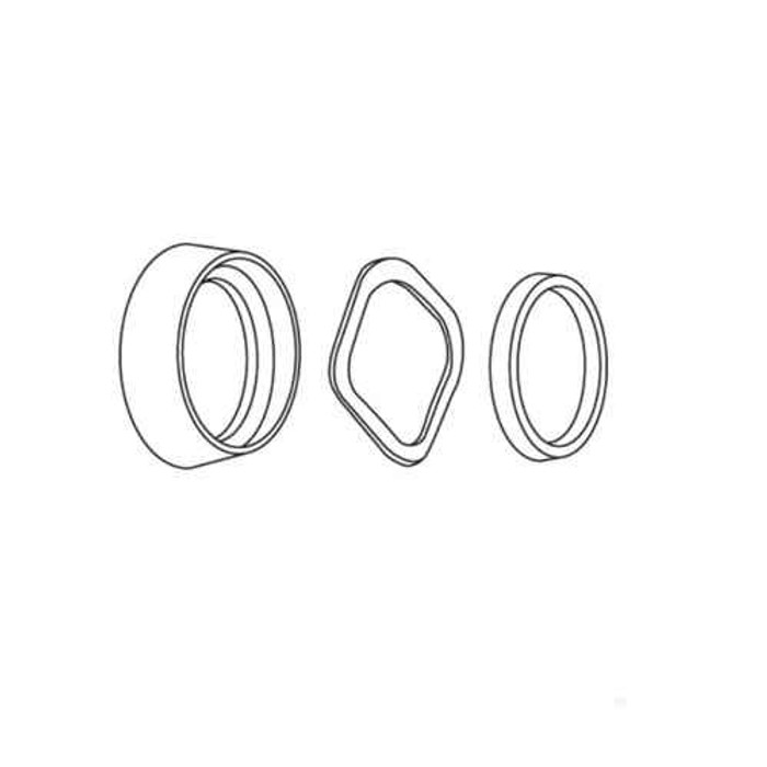 Cal-Royal Cal-Royal CGR175 - Free Spinning Cylinder Guard Ring w/ Spacing Collar and Wave Washer CGR175