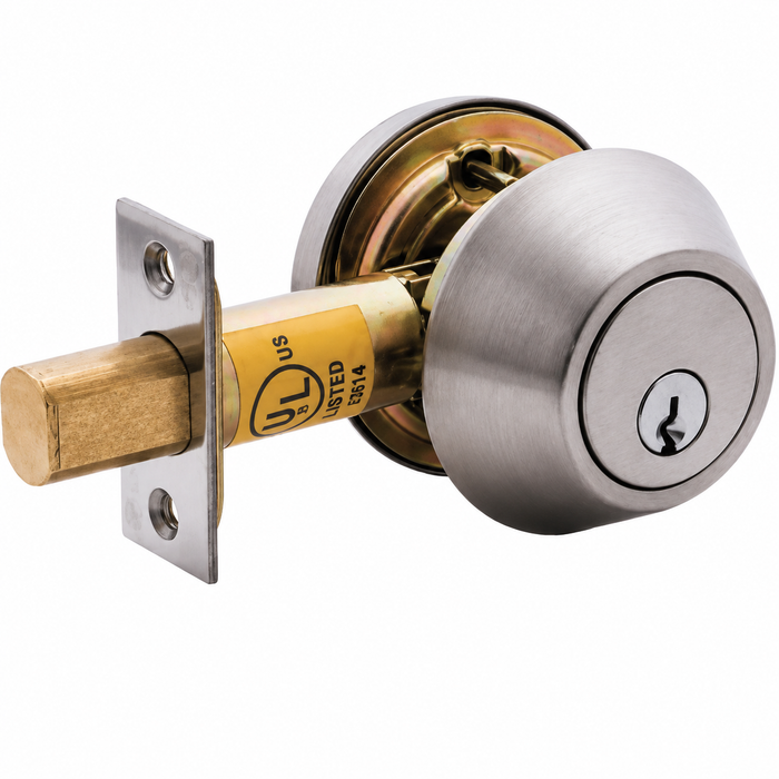Cal-Royal T220 Grade 2 Single Cylinder Deadbolt with Interchangeable Core Compatibility