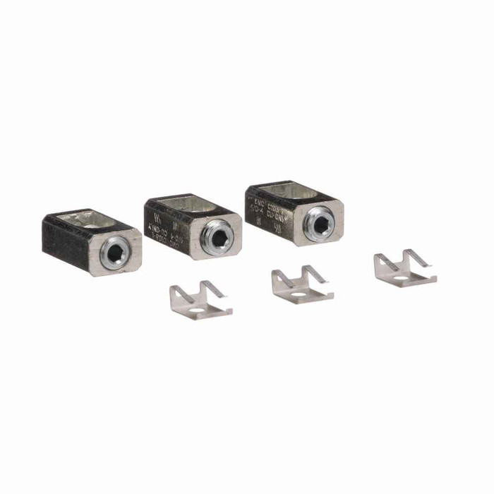Eaton PDG2X4T225 Power Defense molded case circuit breaker accessory terminal, Terminal, 225 A, Four-pole, AWG 4-4/0, PD2 Global, Power Defense, Frame 2, Power Defense, Tunnel terminal, Frame 2