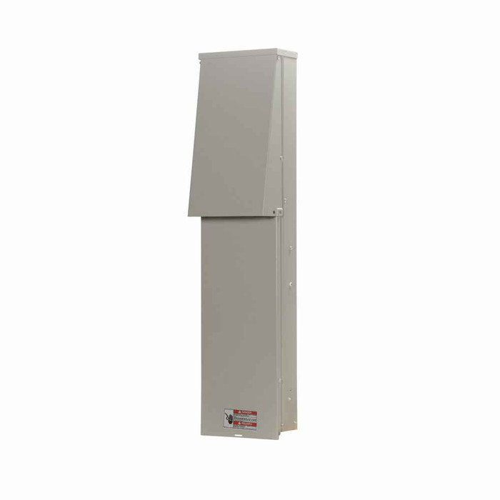 Eaton CHU1N6G4NPLTZ pedestal mount unmetered, Lighted, factory install ped. ext. w/ lay-in ground lug, Unmetered, 50A, 20A, 30A, Non-GF, GF, Non-GF, Top, Pedestal, Circuits: 4, NEMA 14-50R, NEMA 5-20R2, NEMA TT-30R, 4, 3, 3, 125/250V, 125V, 125V
