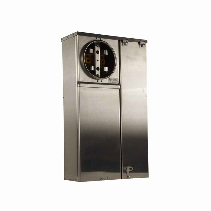Eaton CHU3N9N4NS pedestal mount unmetered, Unmetered, 30A, 20A, 30A, Non-ground fault, Non-ground fault, Non-ground fault, Top, Surface, Circuits: 4, NEMA 14-30R, NEMA 5-20R2GFI(3), NEMA TT-30R, 4, 3, 3, 125/250V, 125V, 125V