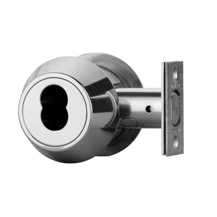 Medeco Medeco Maxum Commercial SFIC Single Cylinder 6-Pinned Deadbolt, Less Core, With Bolt MED-DEADBOLT-11C9