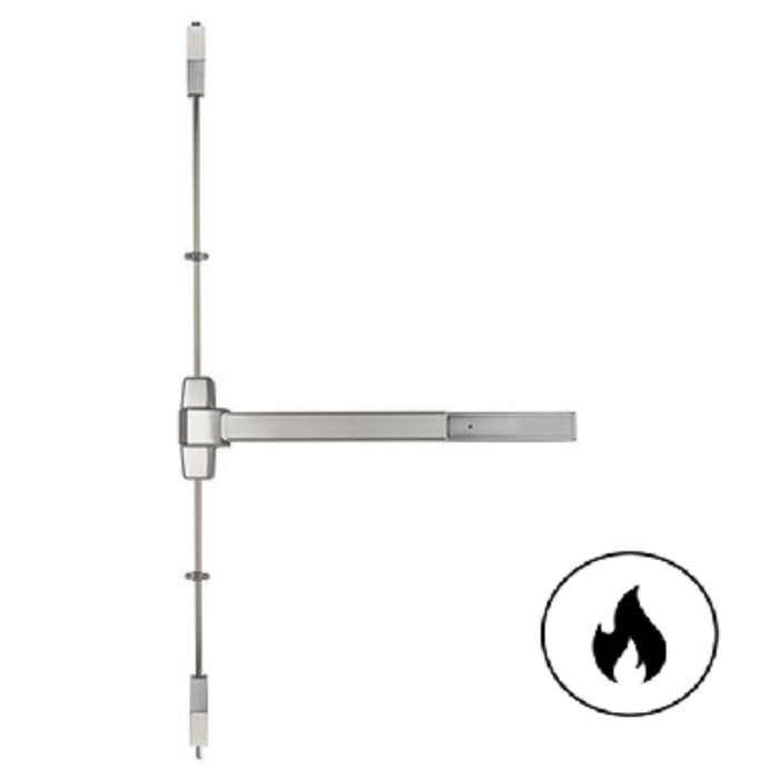 Marks USA Marks USA M9900VR - 36" x 84" Fire Rated Panic Device Vertical Rod Panic Device, Exit Only M9900FVR