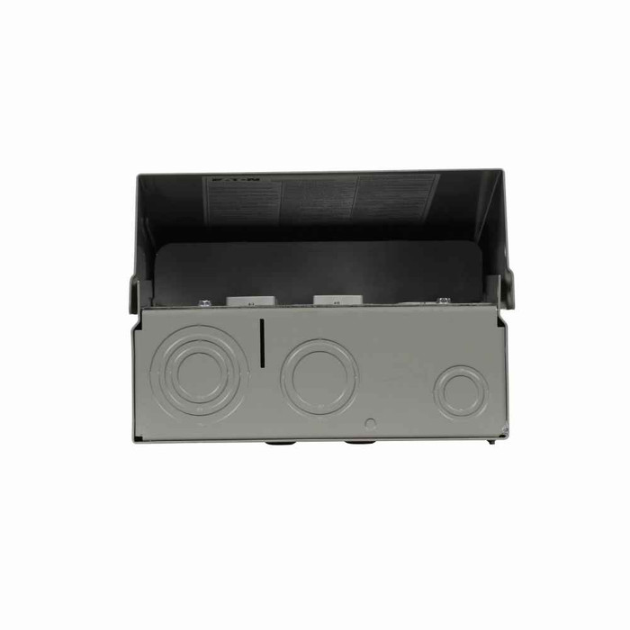 Eaton CHUENENS pedestal mount unmetered, Unmetered, 30A, 30A, None, Non-ground fault, Non-ground fault, None, Top, Surface, Circuits: 4, NEMA L6-30R, NEMA L6-30R, None, 3, 3, 0, 250V, 250V, None