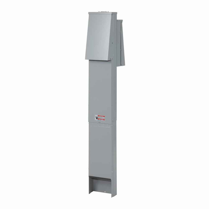 Eaton CHUFNFNB pedestal mount unmetered, Unmetered, 30A, 30A, None, Non-ground fault, Non-ground fault, None, Top, Back-to-back pedestal, Circuits: 4, NEMA L5-30R, NEMA L5-30R, None, 3, 3, 0, 125V, 125V, None