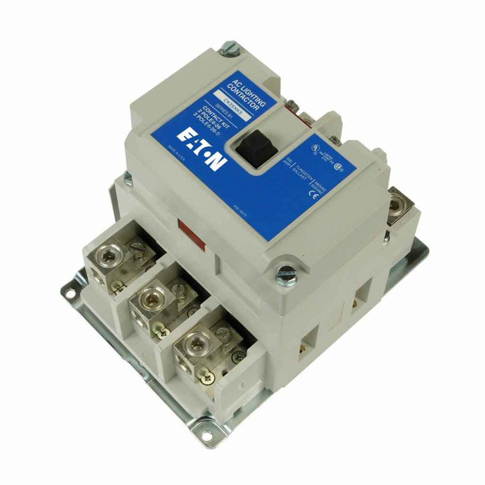 Eaton CN35NN3AB CN35 electrically held lighting contactor, 200 A, 1 NO, Three-pole, Electrically held, CN35, Lighting contactors