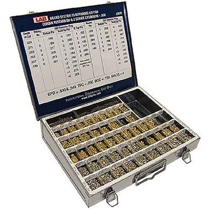 Lab LAB LIKCR Pin Kit, Corbin Russwin System 70 DH & Z (Metal Wedge) LIKCR