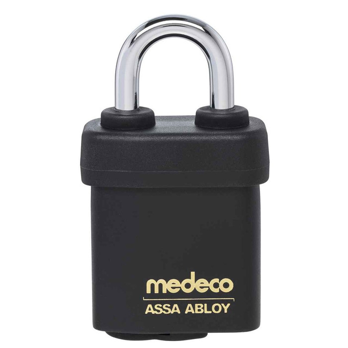 Medeco 5451500 Indoor/Outdoor 6-Pin High Security Padlock with M4 Cylinder and 5/16" Boron Alloy Shackle