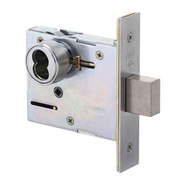 BEST BEST 48H Standard Series Mortise Deadlock (R-Single Cylinder - Classroom Function) 7-Pin Housing, Accepts all BEST Cores BES-48H-R