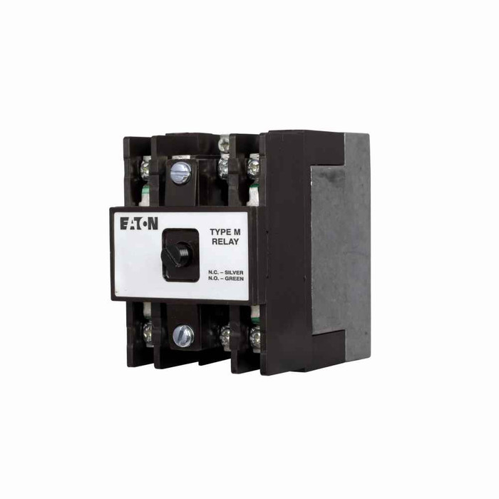 Eaton D26MR264A D26 Series AC Relay, 12-pole, 120V/60 Hz-110V coil voltage, 50 Hz, 2NO-6NC contact configuration, 4 blank cavities