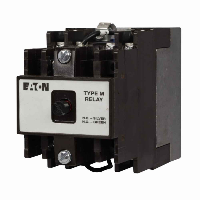 Eaton D26MRD34A1 D26 Series DC Relay, Seven-pole, 120 Vdc coil voltage, 3NO-4NC contact configuration, 0 blank cavities