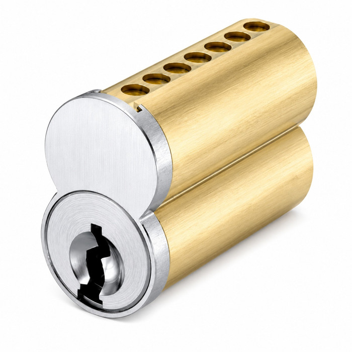 Medeco Medeco B 7 Pin Plain Face Small Format Interchangeable Core (SFIC) , Alphabet & T Series, W Series Keyways 337B01