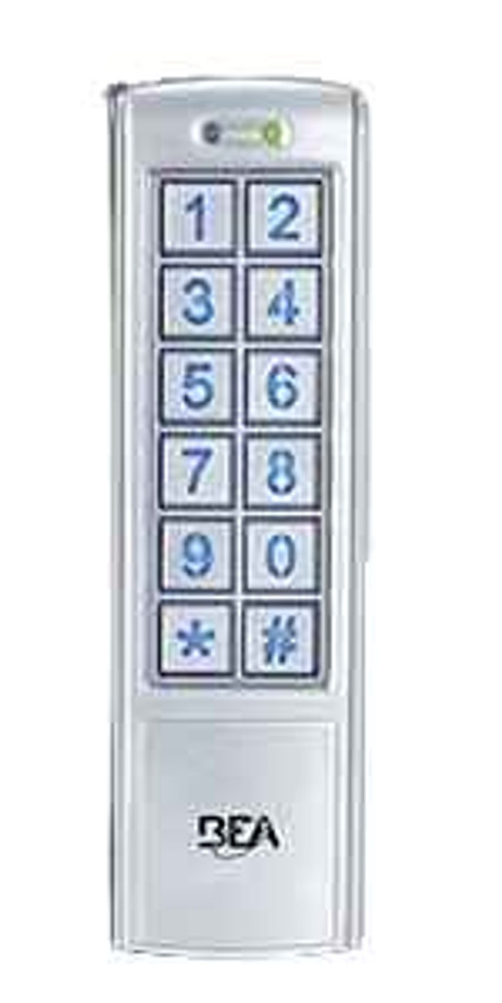 BEA BEA 10KEYPADUSL - Universal Slim-Line Keypad for Indoor/Outdoor Use, up to 1,010 User Codes 10KEYPADUSL