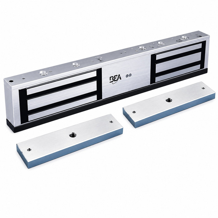 BEA BEA 10MAGLOCK6UL - Double Electromagnetic Surface Mount Lock, 600 lb 10MAGLOCK6UL