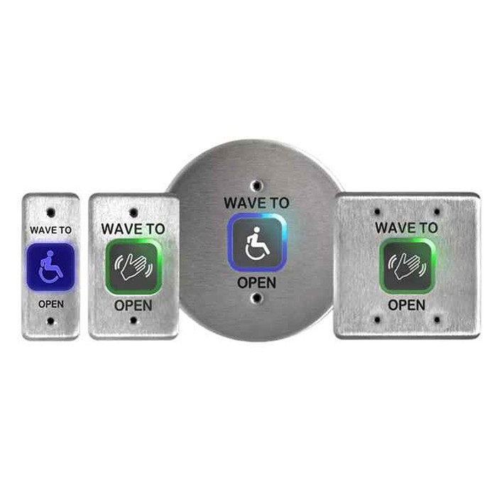 BEA BEA MS51W Series - Battery-Powered, Touchless Actuator with Built-in, 900 MHz Transmitter BEA-MS51W