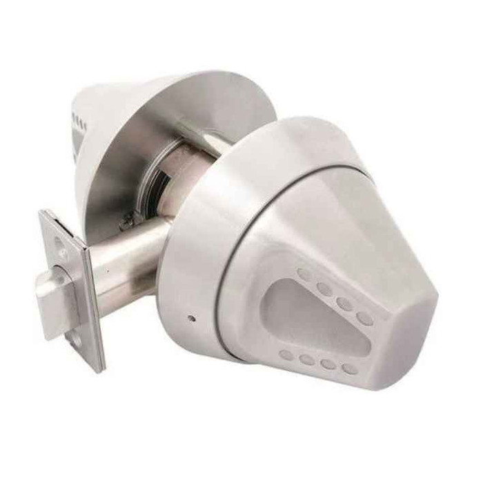 TownSteel TownSteel CRX-K-75 Passage Function - Satin Stainless Steel Heavy Duty Ligature Resistant Knob Cylindrical Lockset TWS-CRX-K-75