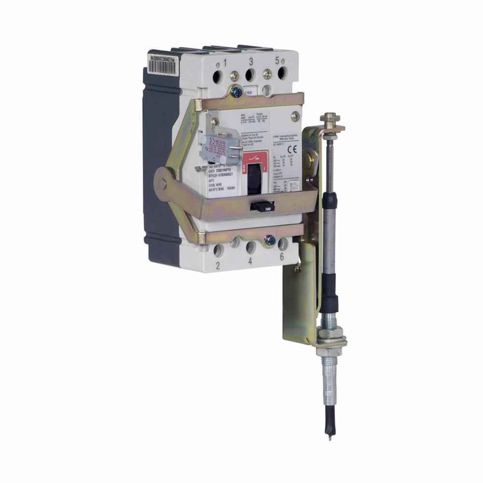 Eaton EHMFS02I molded case circuit breaker accessory handle mechanism, Flex shaft flange-mounted handle mechanism, EG-Frame, Frame J-K, Series G, 2 in Eaton EHMFS02I molded case circuit breaker accessory handle mechanism, Flex shaft flange-mounted handle mechanism, EG-Frame, Frame J-K, Series G, 2 in