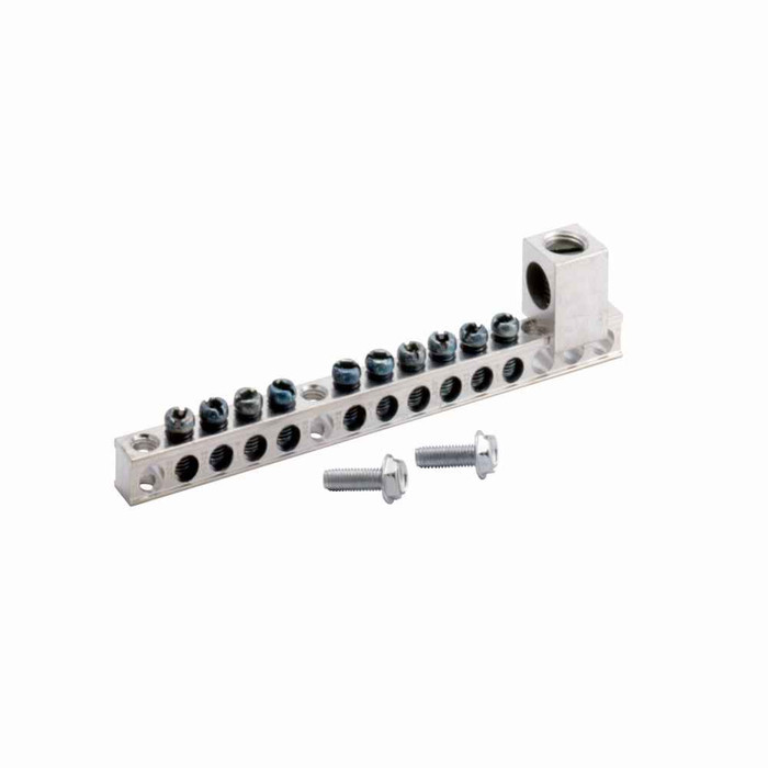 Eaton GBK1020 CH Loadcenter and Breaker Accessories - 10 Terminal Ground Bar Kit,1-3/4 in mounting hole distance,Ground bar kit,CH,10 terminals,0.75 in,CH and BR loadcenters Eaton GBK1020 CH Loadcenter and Breaker Accessories - 10 Terminal Ground Bar Kit,1-3/4 in mounting hole distance,Ground bar kit,CH,10 terminals,0.75 in,CH and BR loadcenters