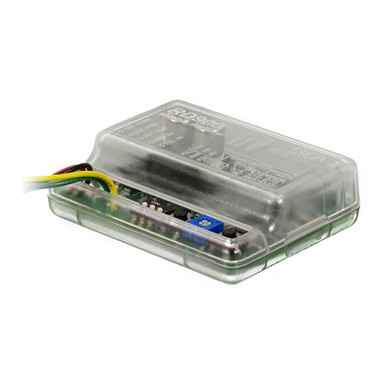 BEA 10RD900 Digital Receiver Module, 900 MHz, clear enclosure with visible PCB and wiring leads