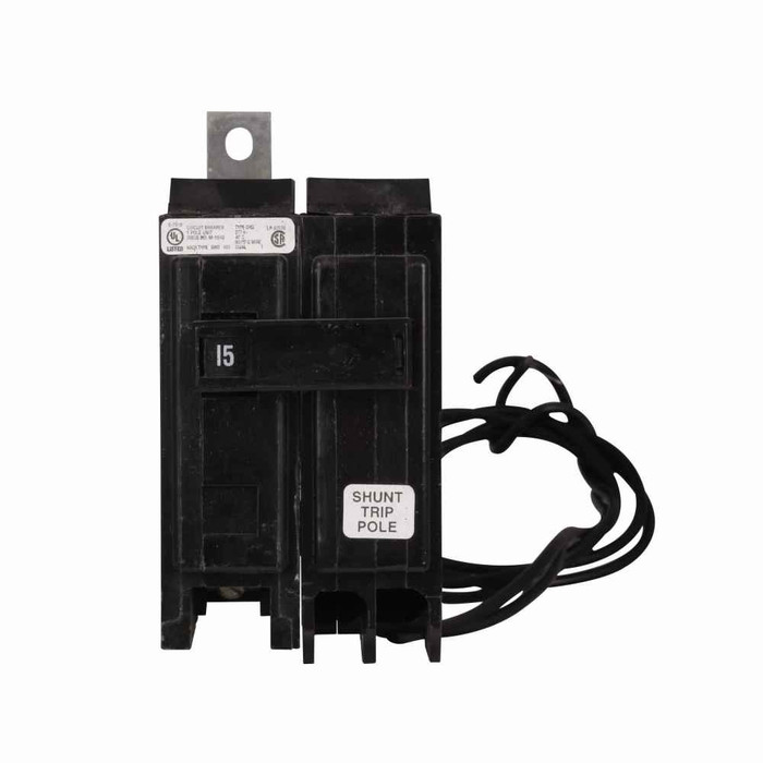Eaton GHQ1015S GHQ thermal magnetic circuit breaker,Thermal-magnetic circuit breaker,20 A,14 kAIC,Single-pole,277 V,Non-Interchangeable,GHP,GDB-Frame