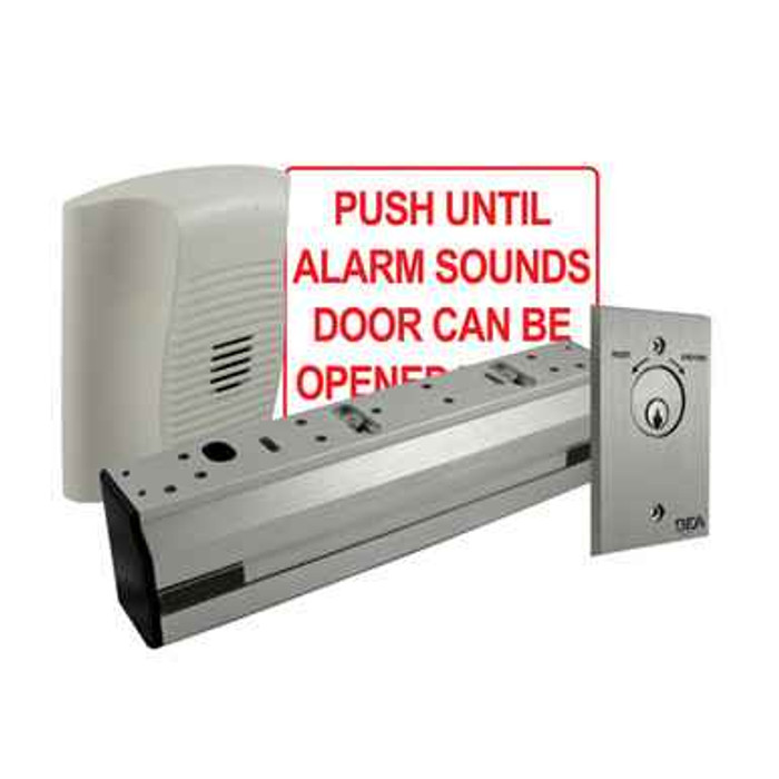 BEA BEA 10MAGDE1 - UL Listed All-In-One Delayed Egress Maglock Kit with Maglock, Sounder and Keyswitch 10MAGDE1