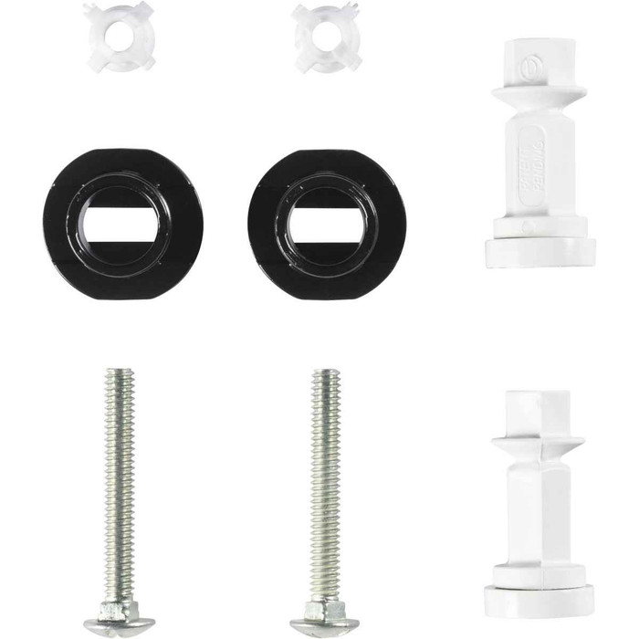 Bemis Bemis HDWRADJPK STA-TITE with Easy-Clean & Change and Precision Seat Fit Adjustable Hardware Kit BEM-HDWRADJPK