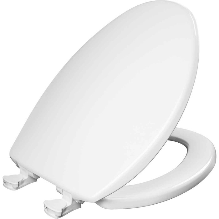 Bemis Bemis 7300EC Elongated Plastic Toilet Seat with Easy-Clean hinge BEMIS-7300EC 