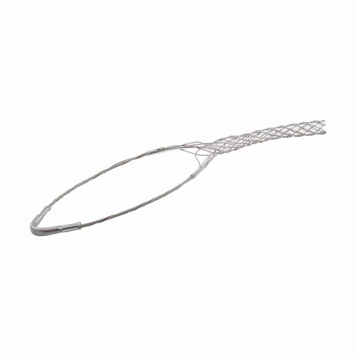 Eaton SGS75 standard support grip, Closed Mesh Single Eye, 8" bale, 1300 lbs break, 0.75-0.99" cord diameter, 14" mesh length, Tin-Coated Bronze