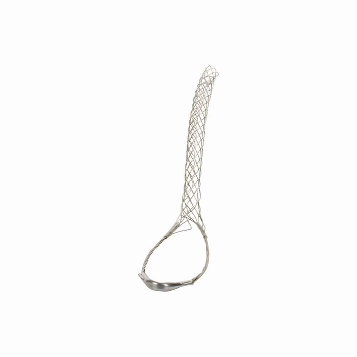 Eaton SGSL150 standard support grip, Split Lace Single Eye, 12" bale, 1680 lbs break, 1.50-1.74" cord diameter, 18" mesh length, Tin-Coated Bronze