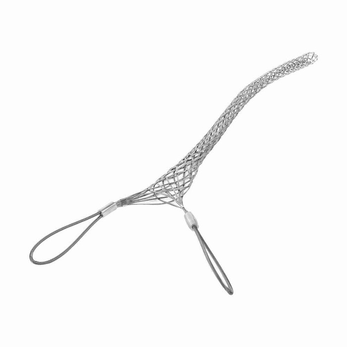 Eaton SGTD250 standard support grip, Closed Mesh Double Eye, Heavy duty, 10" bale, 10080 lbs break, 2.50-2.99" cord diameter, 39" mesh length, Tin-Coated Bronze