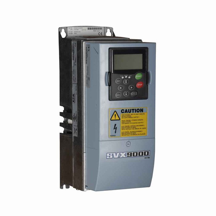 Eaton SVX005A2-4A1B1-CQ SVX adjustable frequency drive, 5HP (VT) 230V NEMA12 W/BR CHOP ALFA PNL W/EIP
