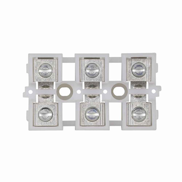 Eaton TBA100 NEMA Modular High Current Terminal Block, 600V, 175A, TBA Rail or Base mounting, #14-2/0 AWG wire
